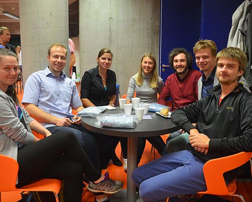 Setkání studentů a absolventů